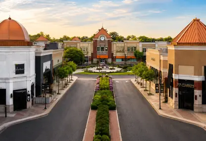 Aerial view of The Shops at Valley Square in Warrington, Pennsylvania.