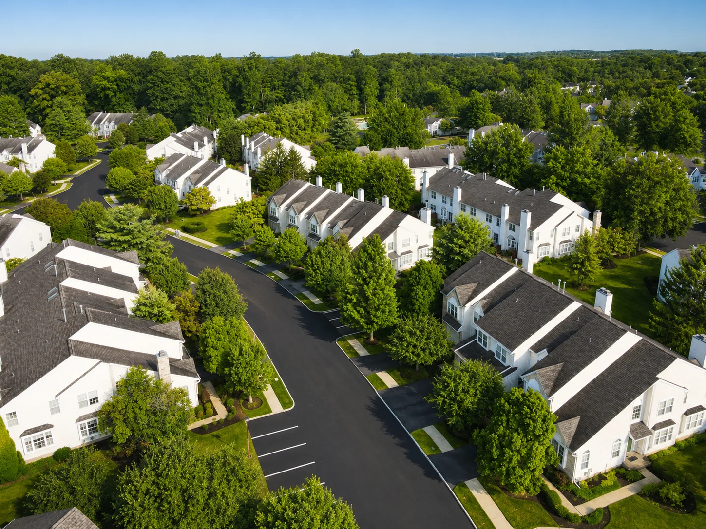 View of Aspen Woods in Yardley PA