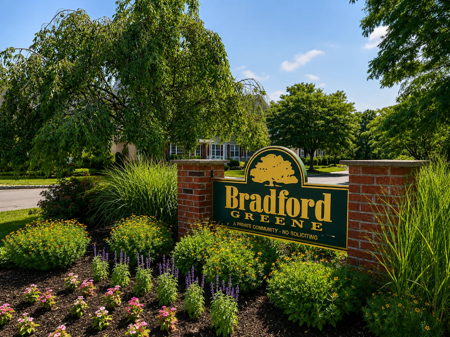 Entrance to Bradford Greene in Warrington PA