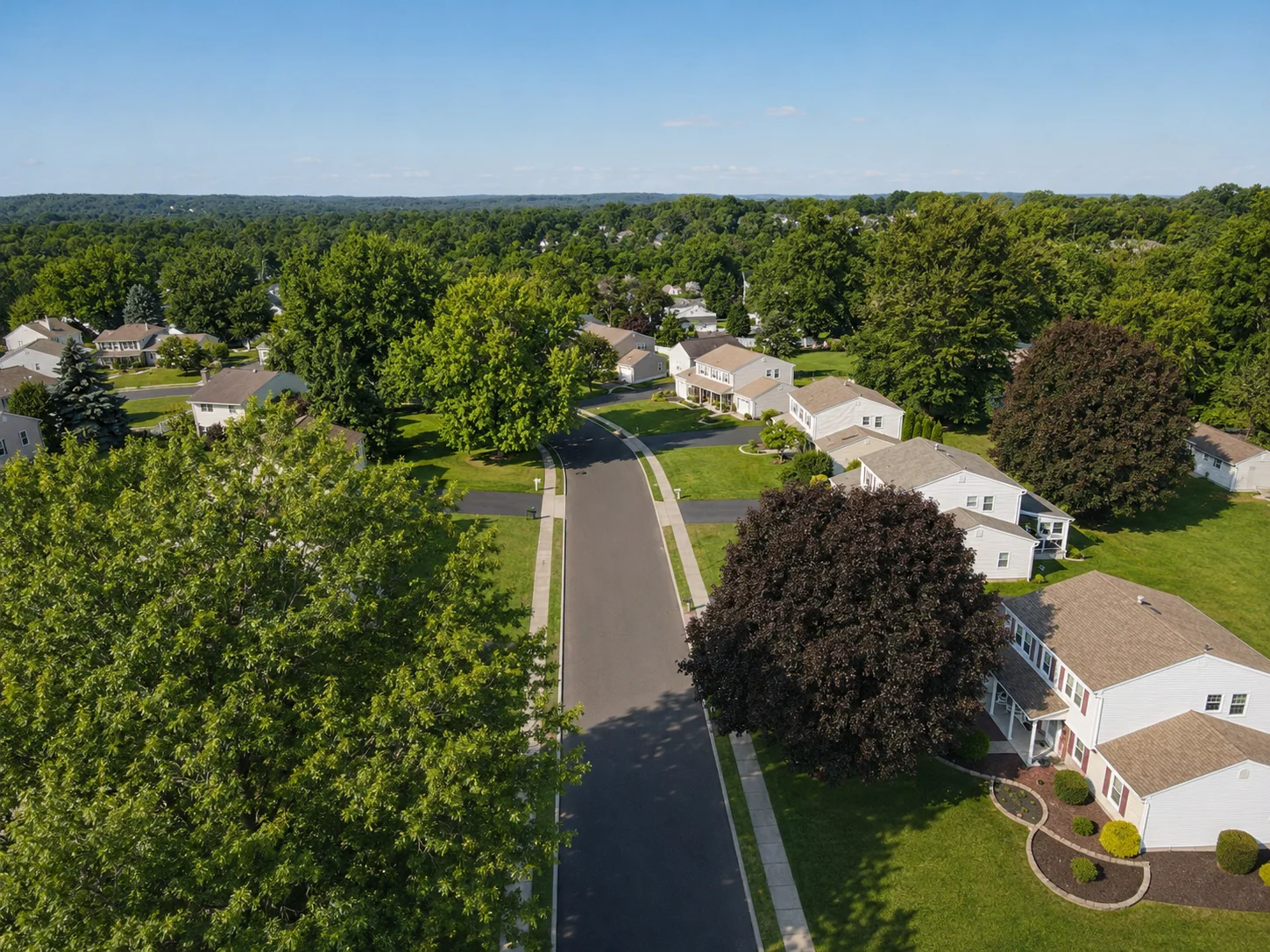 View of Briar Hill Farms in Warminster PA