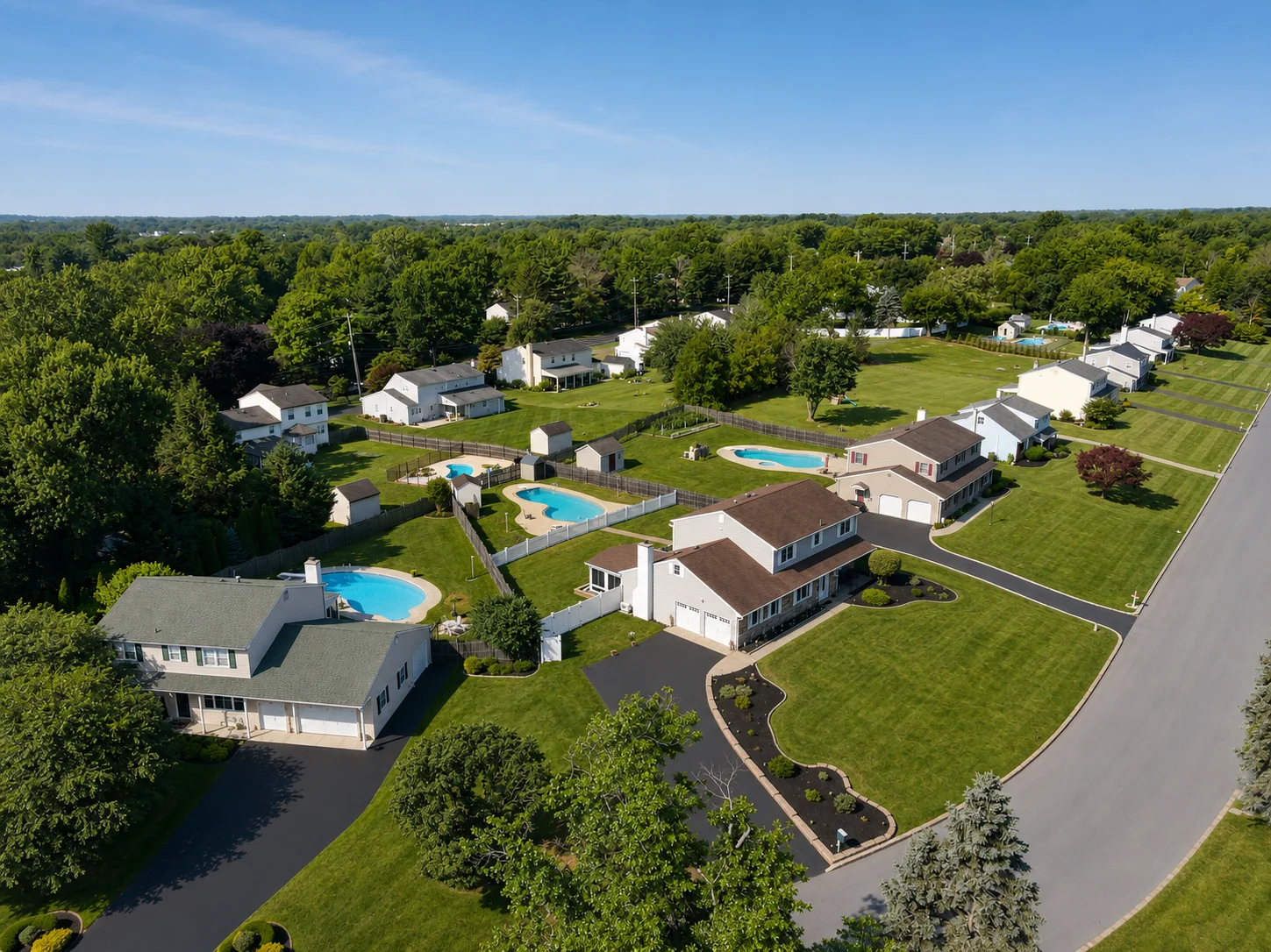 Homes in Buck Hill Acres in Northampton Township PA