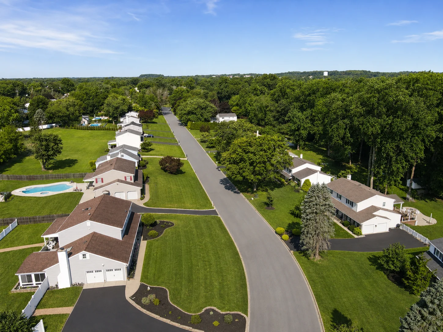 View of Buck Hill Acres in Northampton Township PA