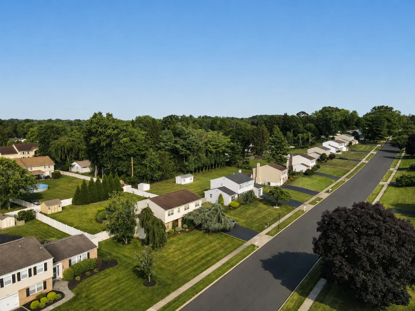 View of Casey Hills in Southampton PA
