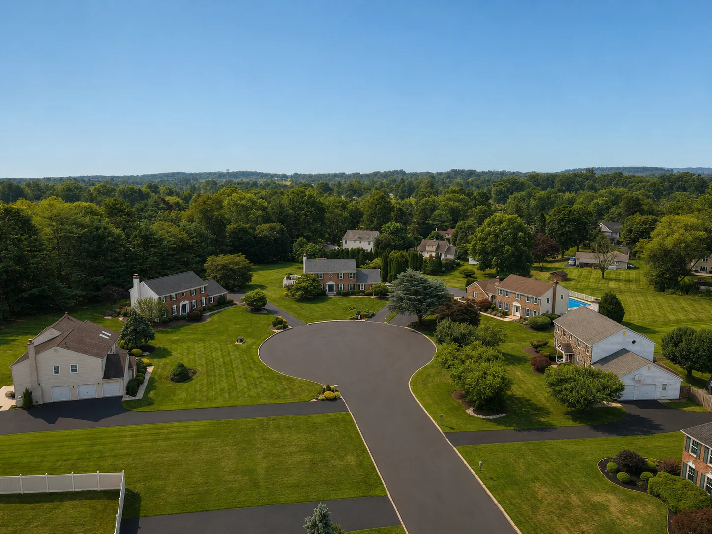 View of College Park in Richboro PA