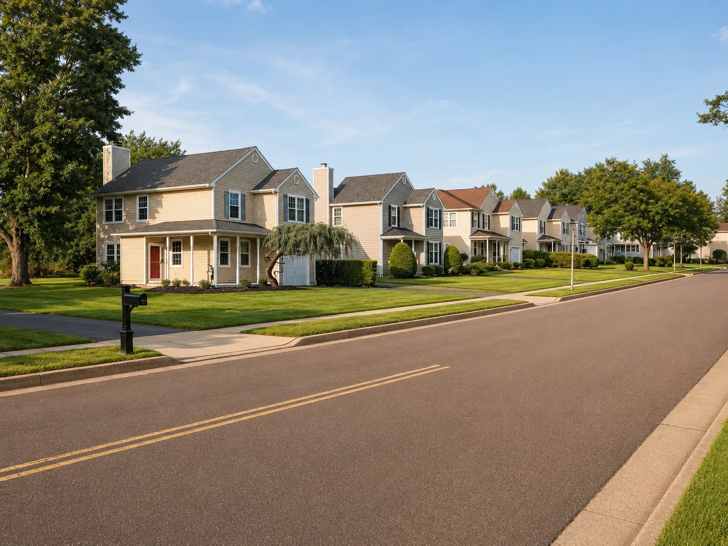 Homes in Country Bend in Newtown PA