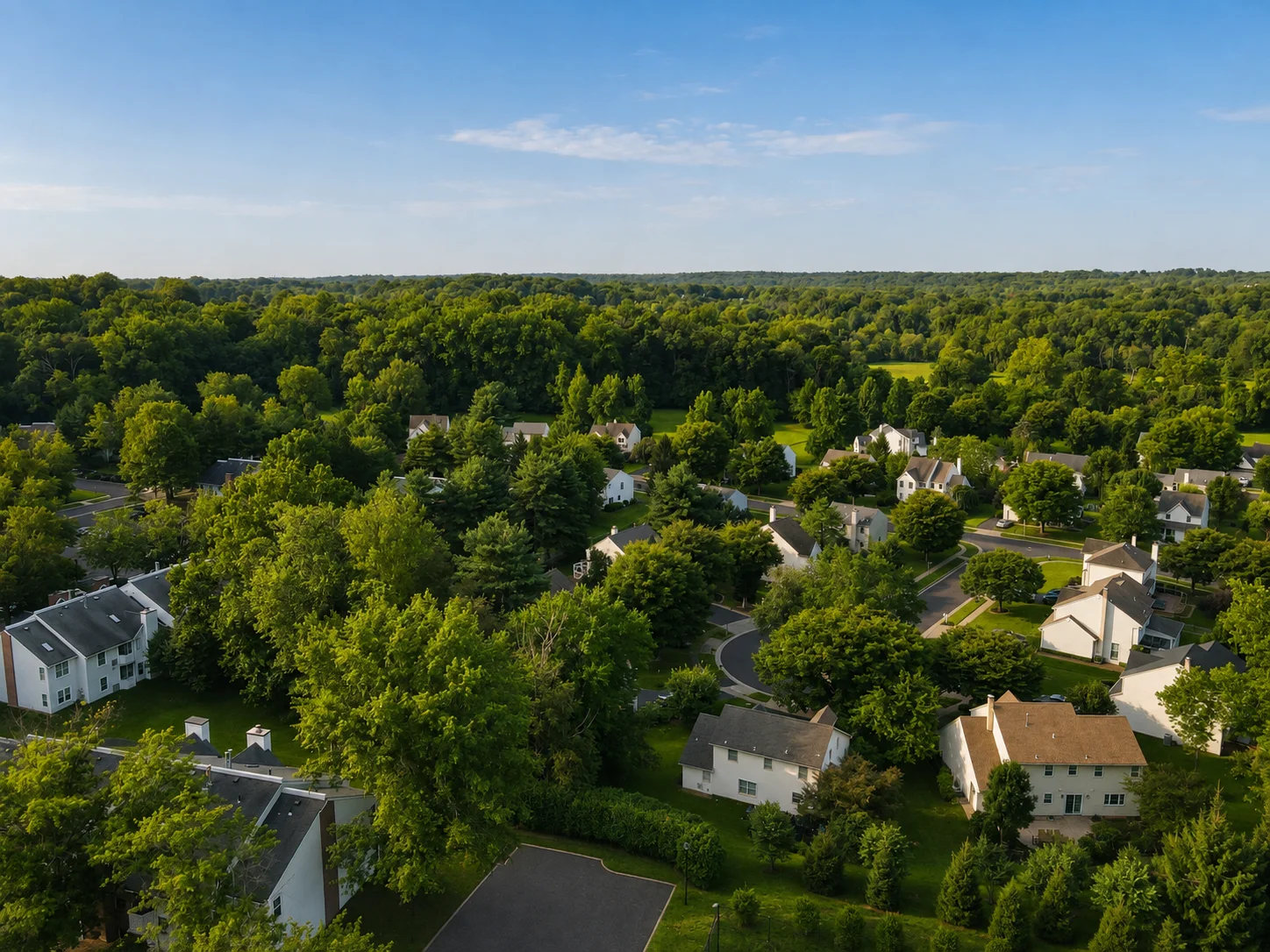 Homes in Crown Pointe in Newtown PA