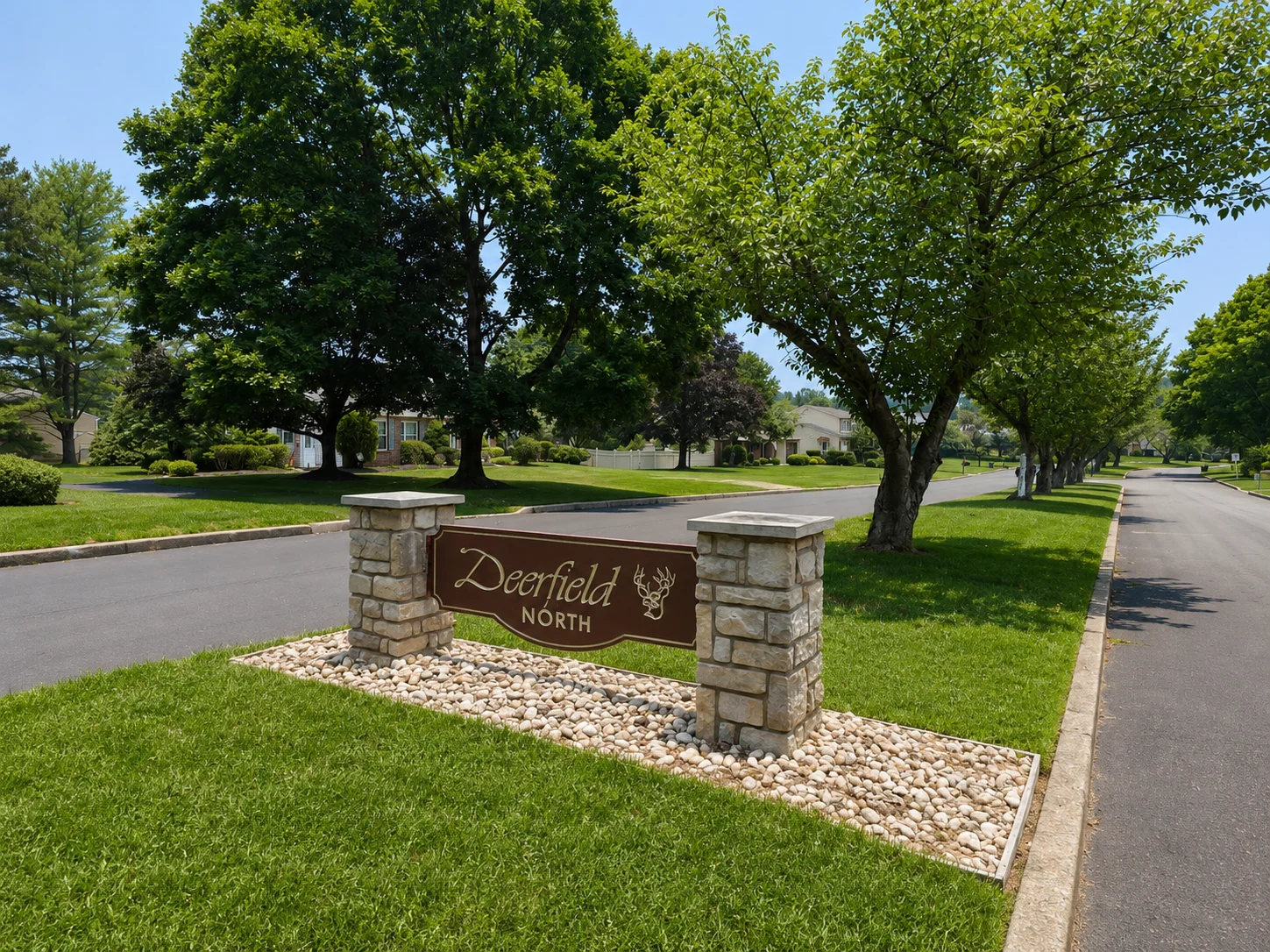 Entrance to Deerfield North in Richboro PA