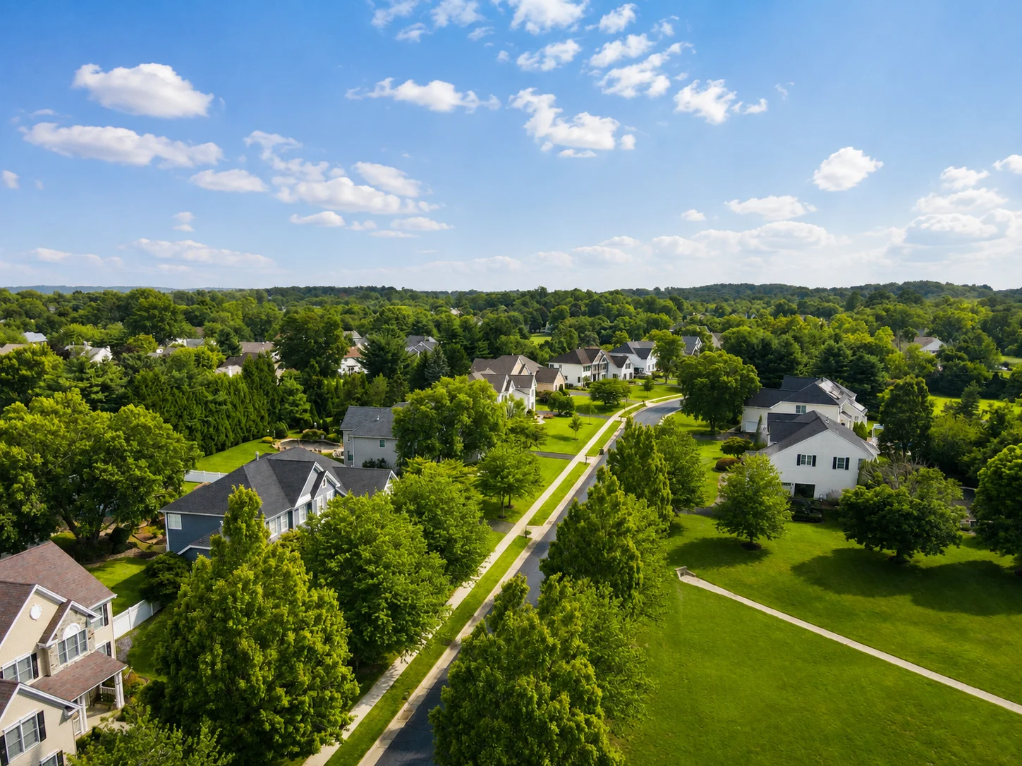Homes in Eagle Glenn in Newtown PA