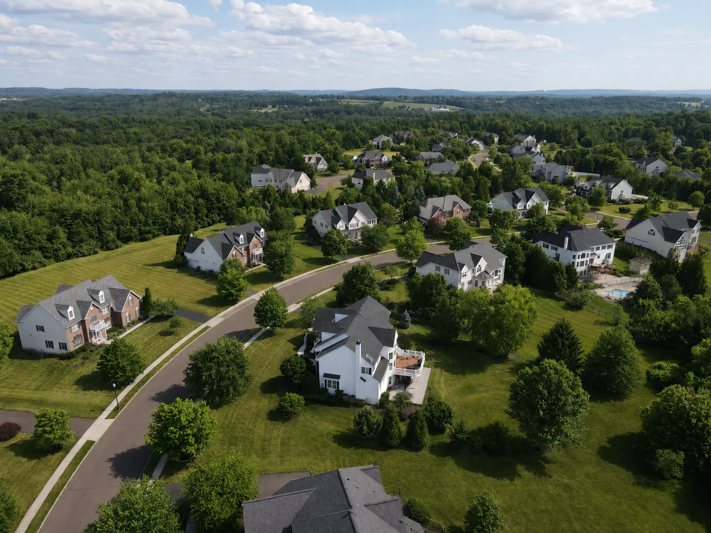 Homes in Estates at Dark Hollow in Jamison PA