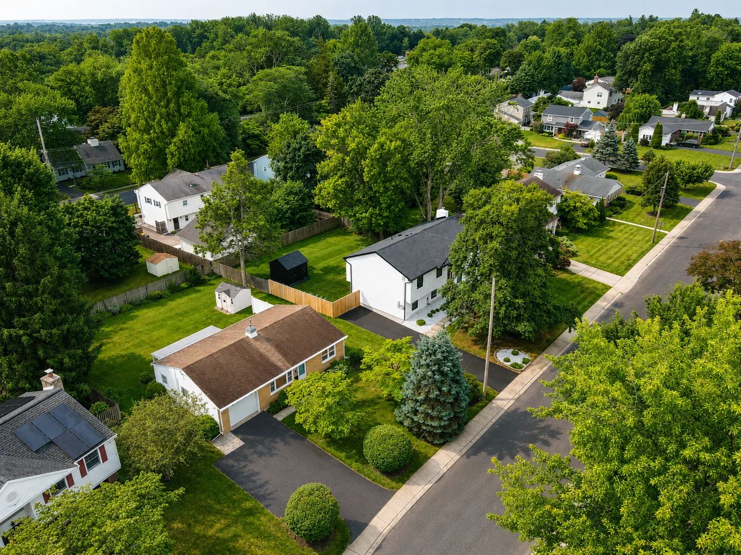 View of Fairview in Doylestown PA