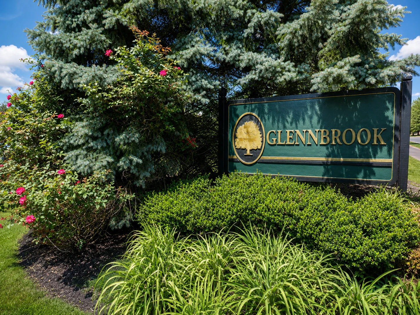 Entrance to Glennbrook in Chalfont PA