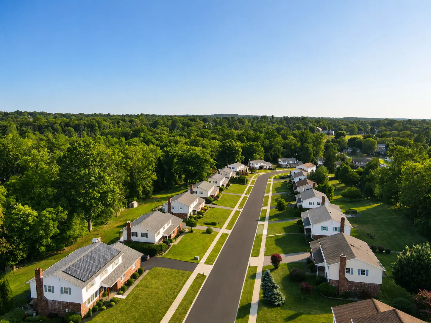 View of Gravel Hill Farm in Southampton PA