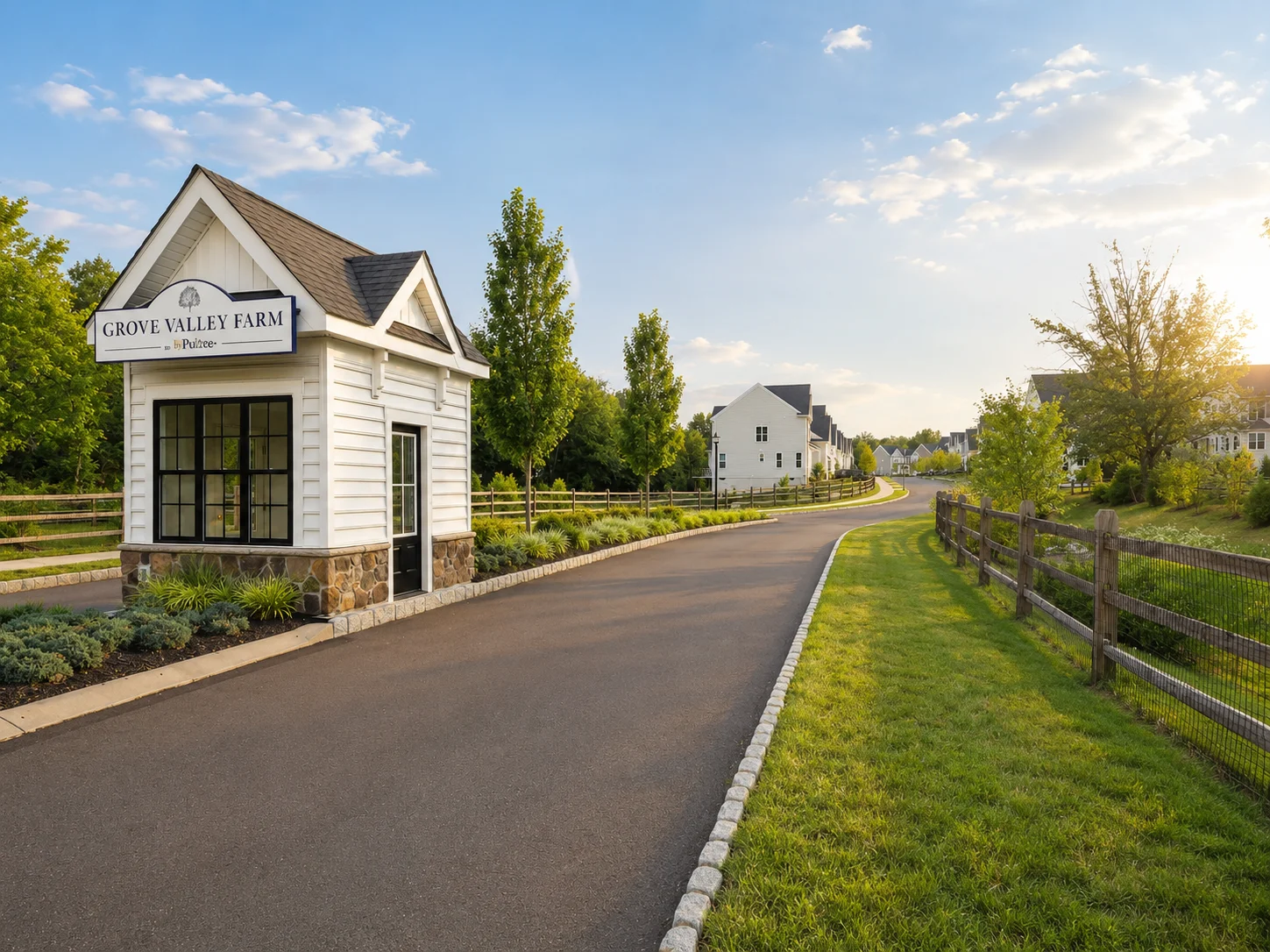 Entrance to Grove Valley Farm in Chalfont PA