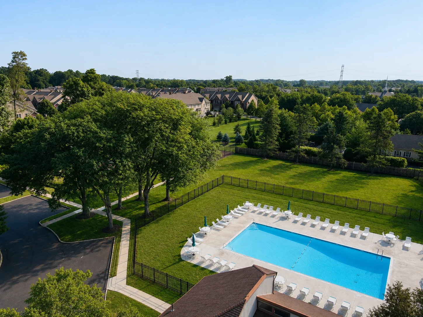 Community amenities in Headley Trace in Newtown PA