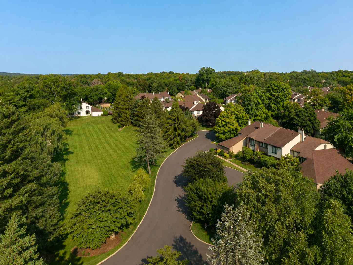 Townhomes in Headley Trace in Newtown PA