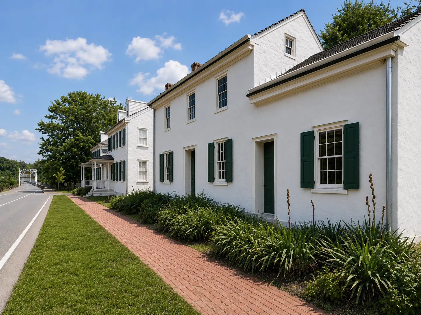 Historic building in Washington Crossing, PA.