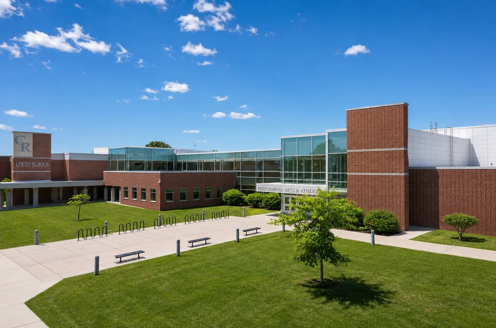 Holland Middle School in Council Rock School District