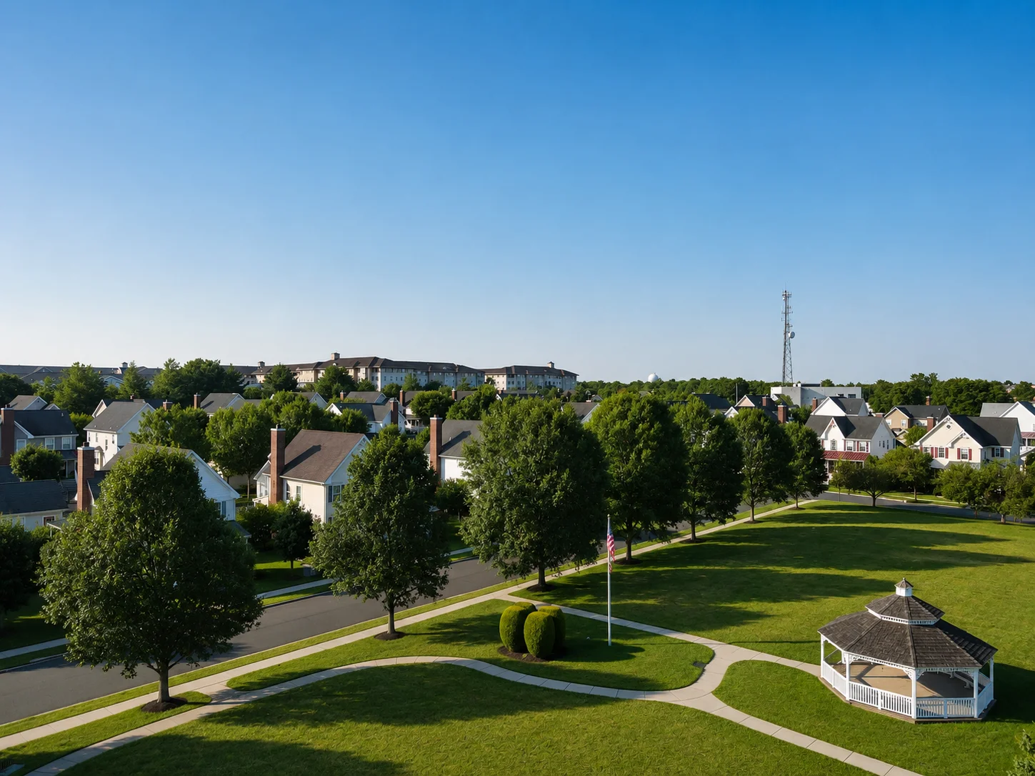 View of Ivyland Village