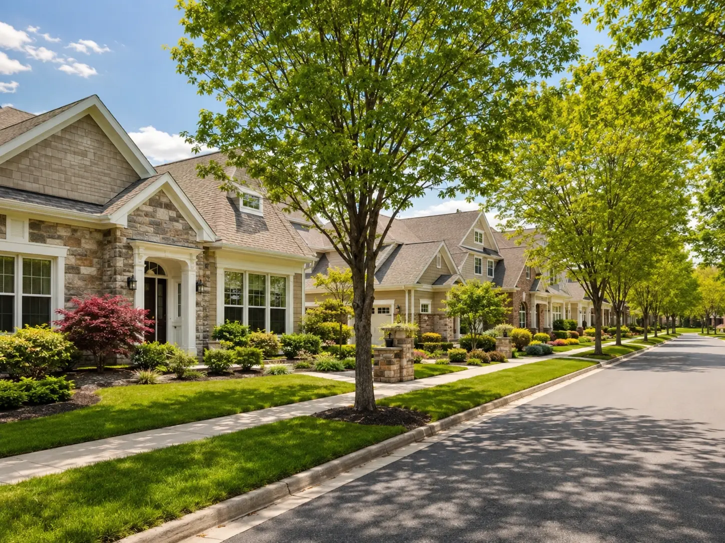 55+ homes in a well-kept Jamison active adult community