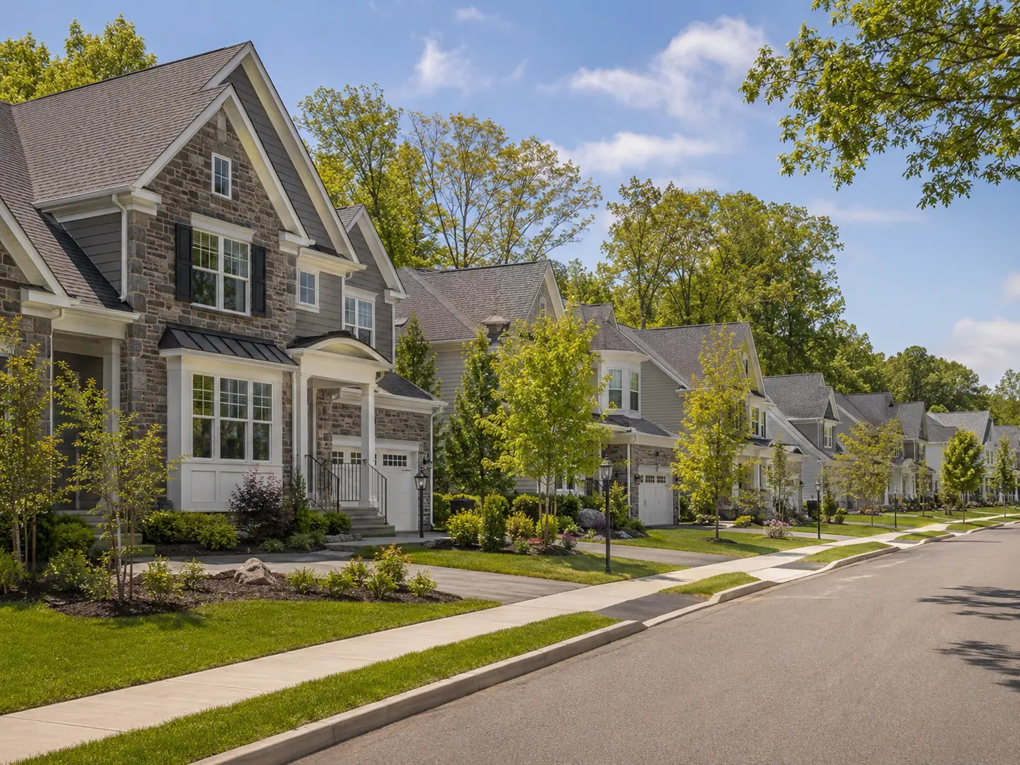 New construction single-family homes in Jamison PA