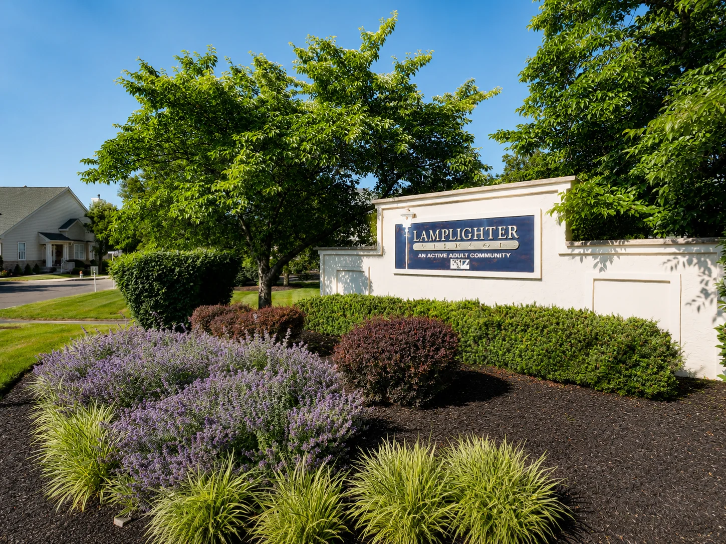 Entrance to Lamplighter Village in Warrington PA