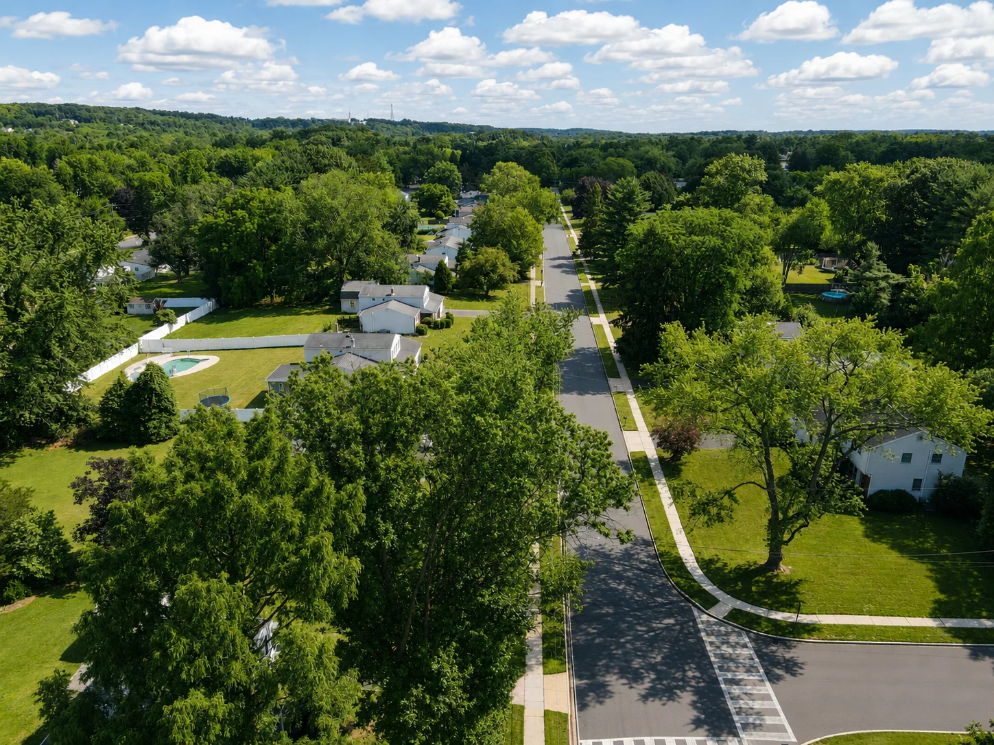 View of Lenape Village