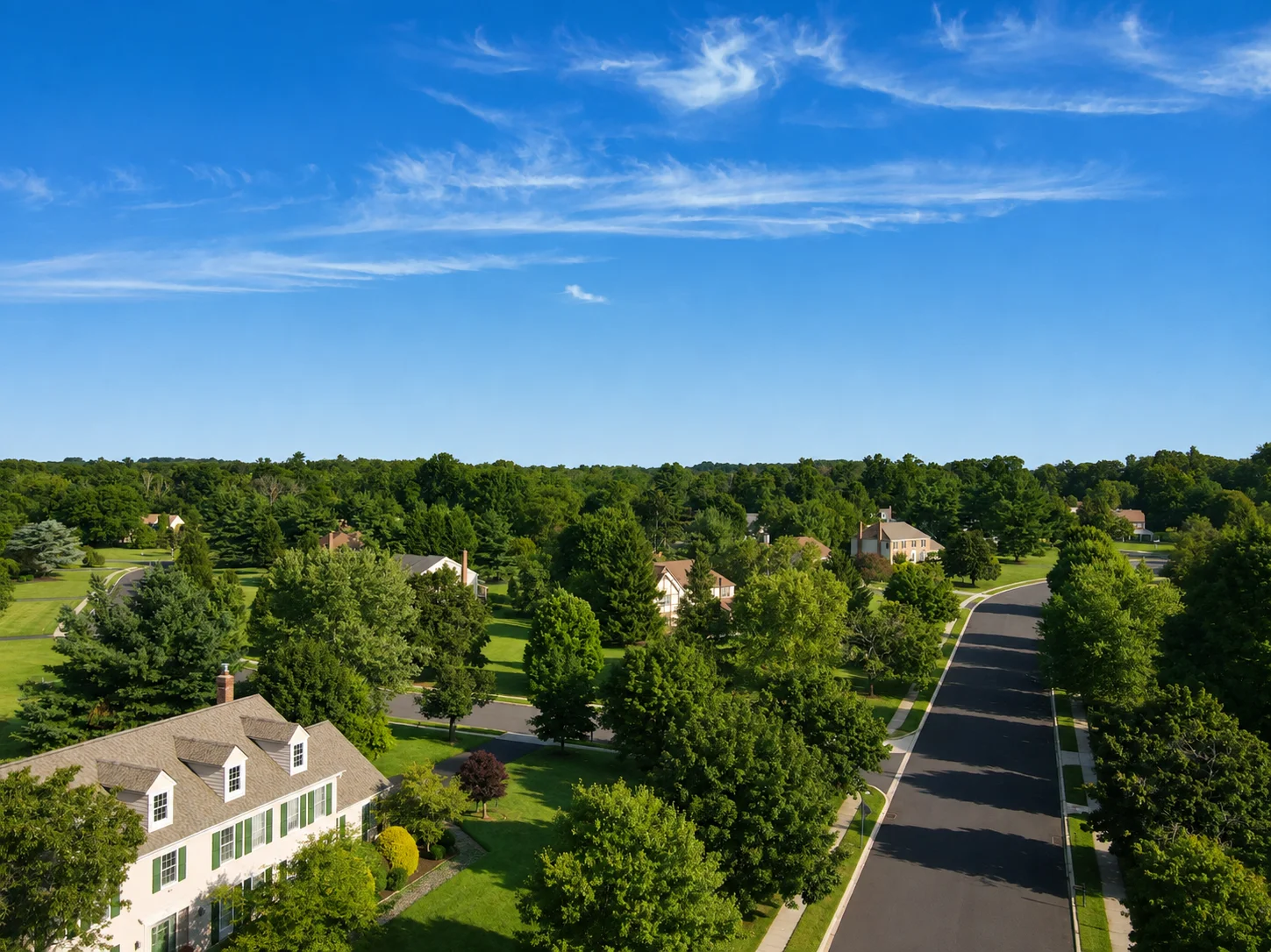 Homes in Makefield Brook