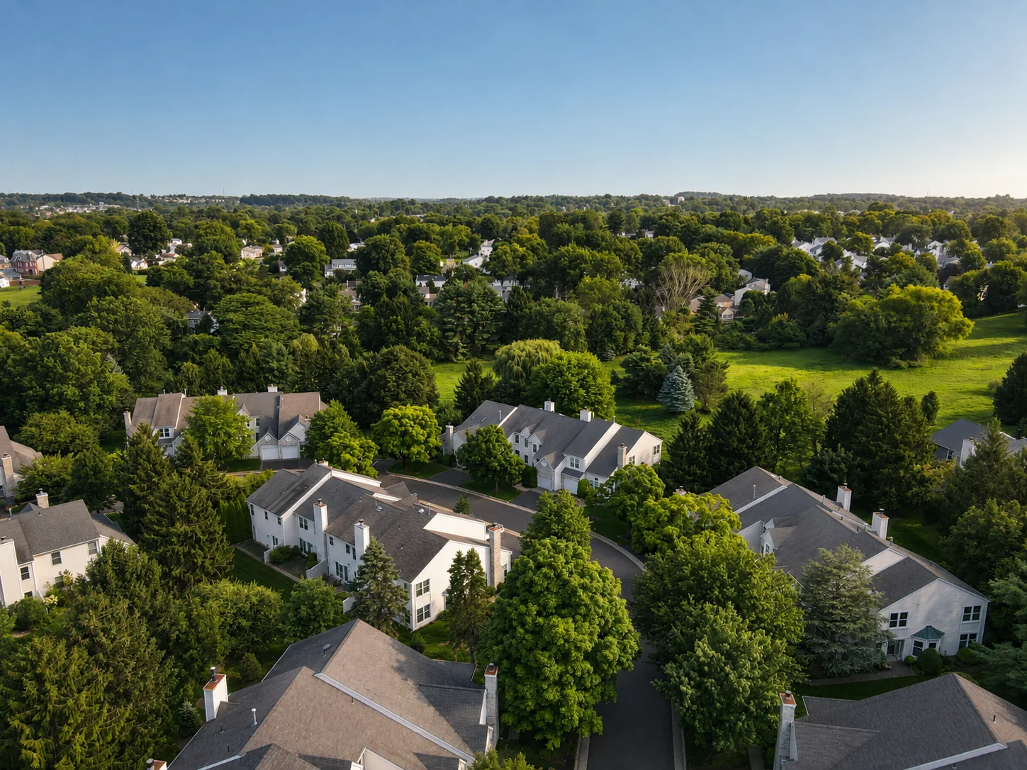 Homes in Newtown Gate in Newtown PA