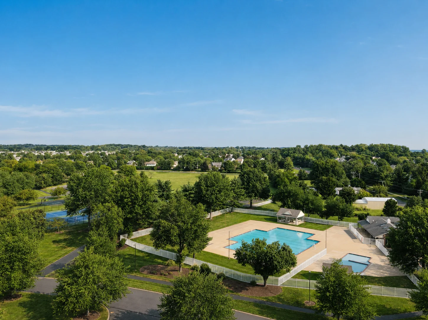 Community amenities in Newtown Grant in Newtown PA