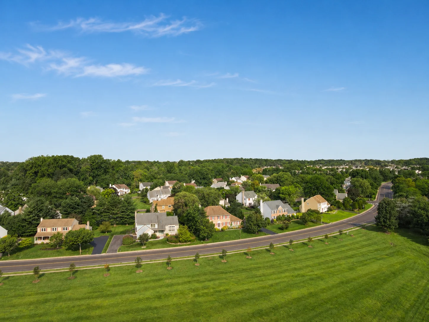 Homes in Newtown Grant in Newtown PA