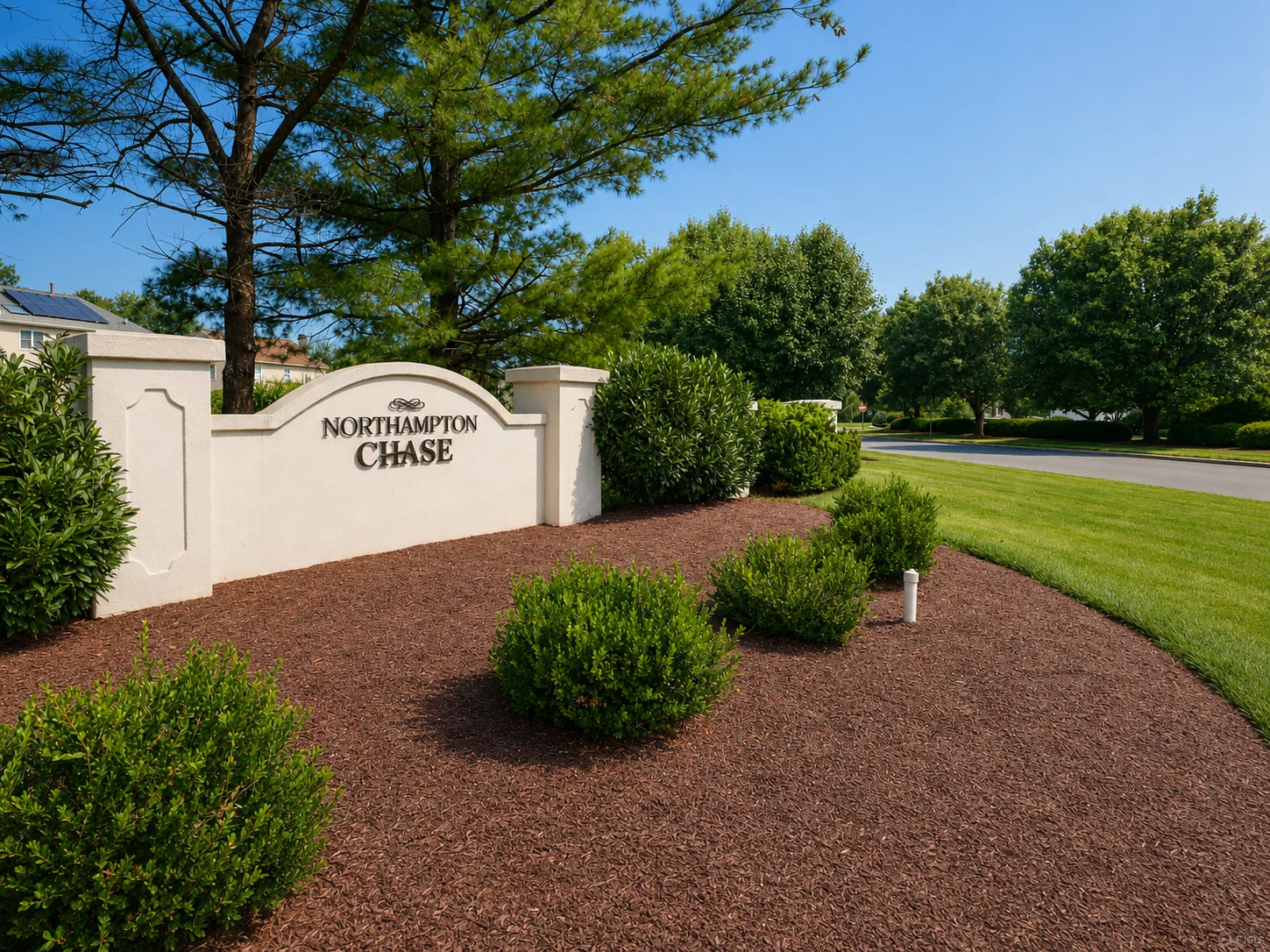 Entrance to Northampton Chase in Richboro PA