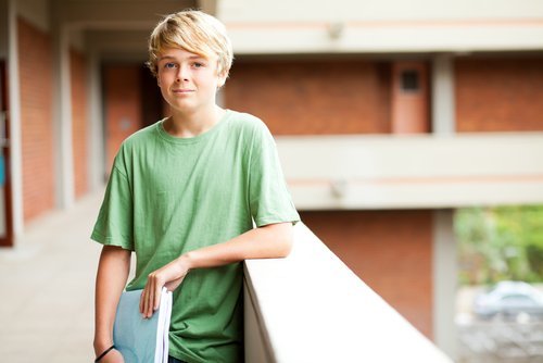 Boy student in Palisades School District