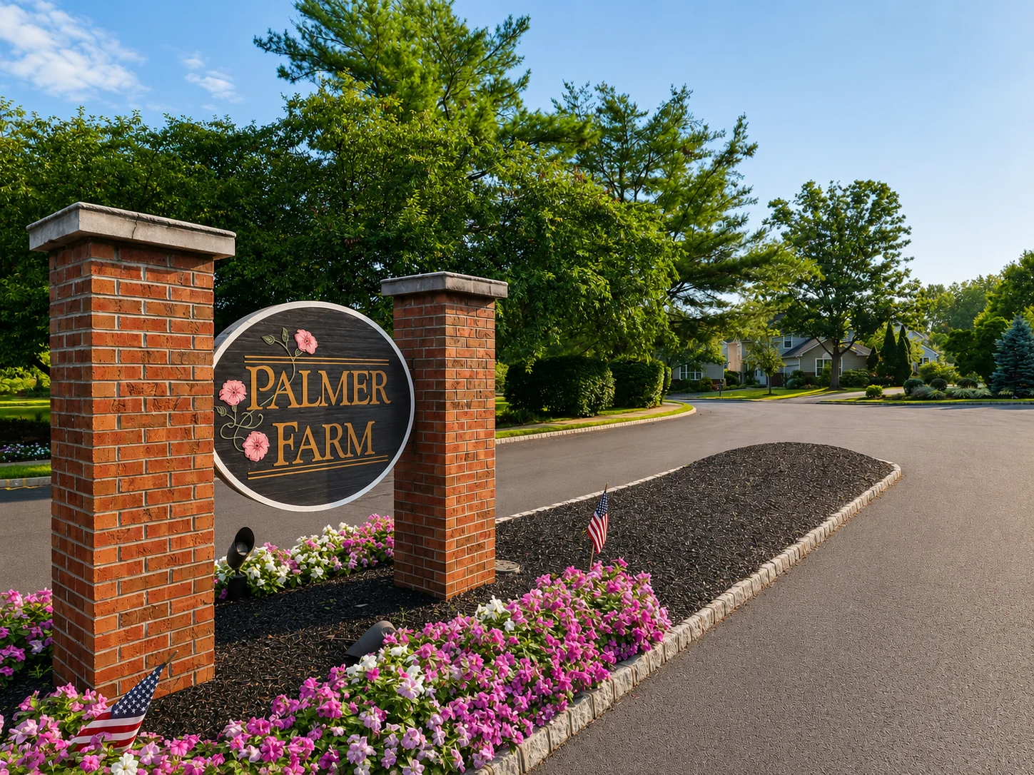 Entrance to Palmer Farm in Yardley PA