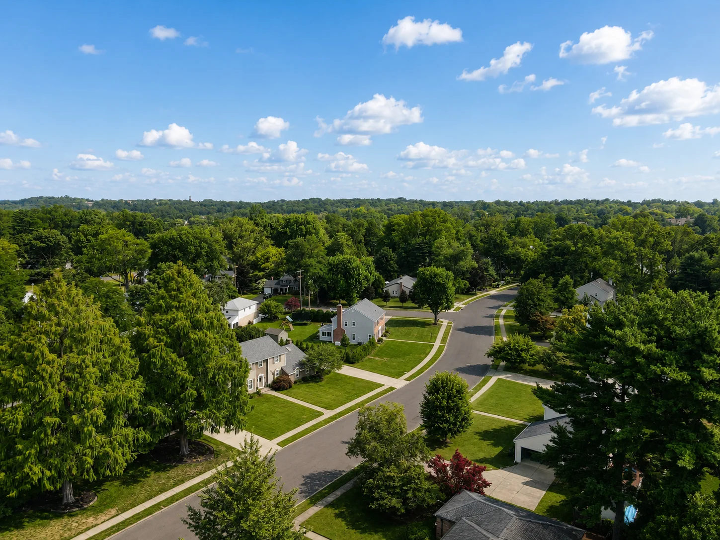 View of Park Town Estates in Yardley PA