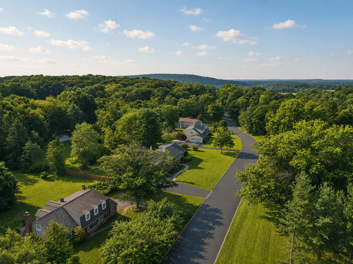 View of Red Gate Farm