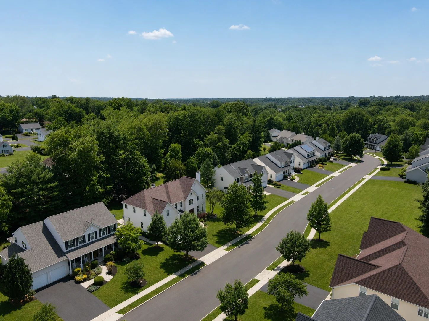 View of Redstone Woods in Warrington PA