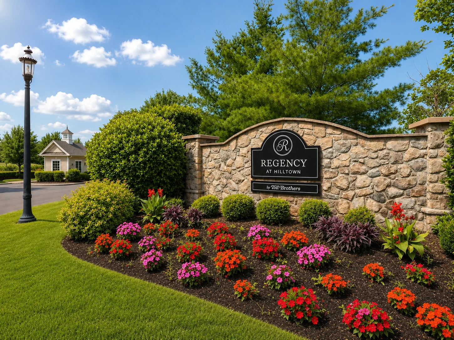 Entrance to Regency at Hilltown in Perkasie PA