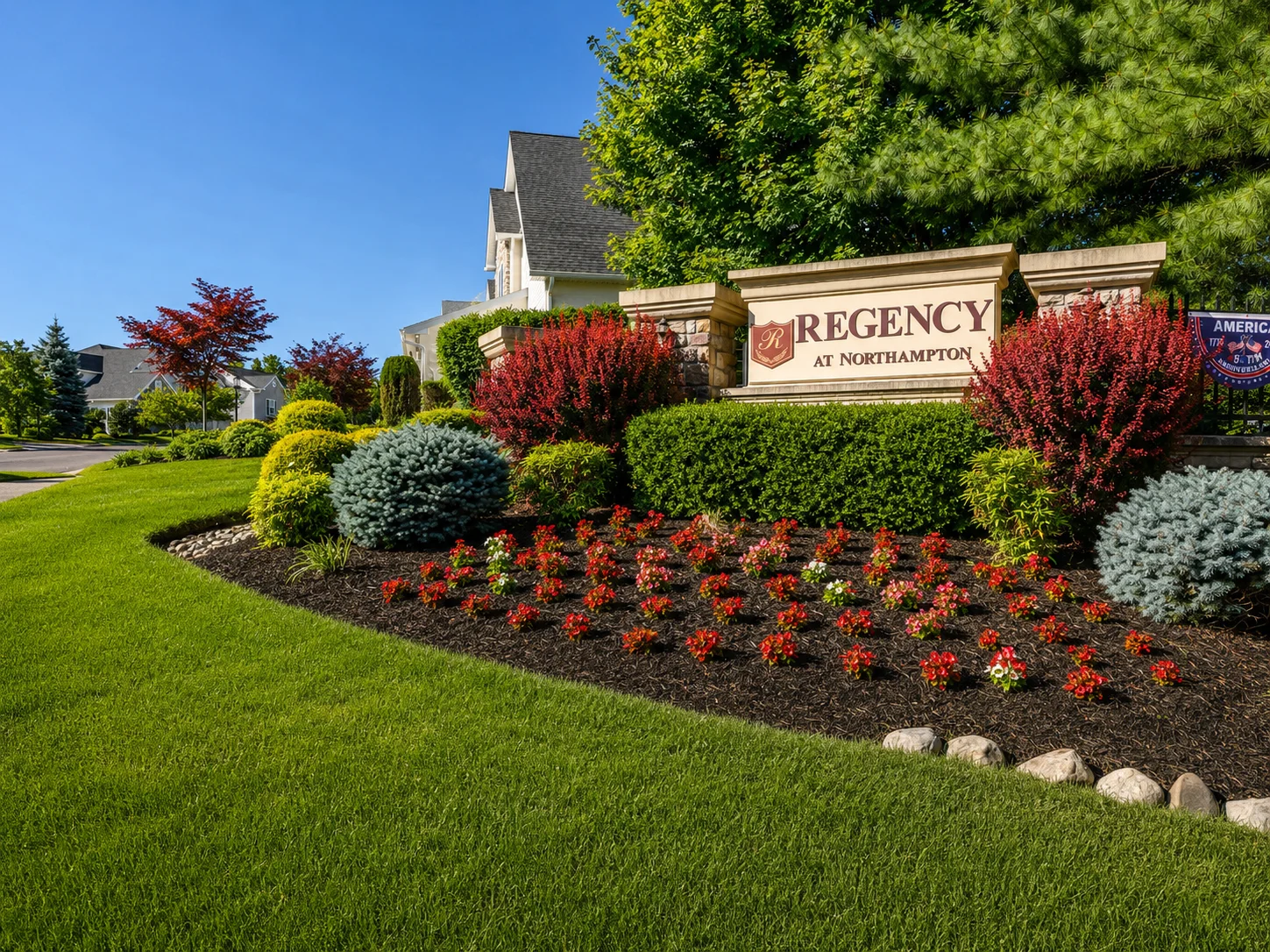 Entrance to Regency at Northampton in Holland PA