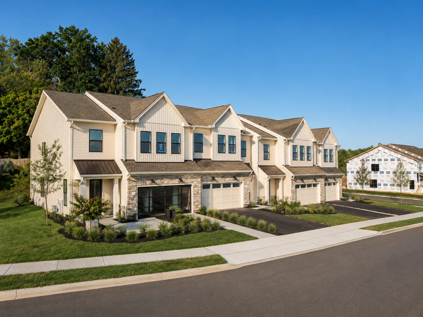 New Regency at Willowcrest 55+ townhomes in Southampton, PA