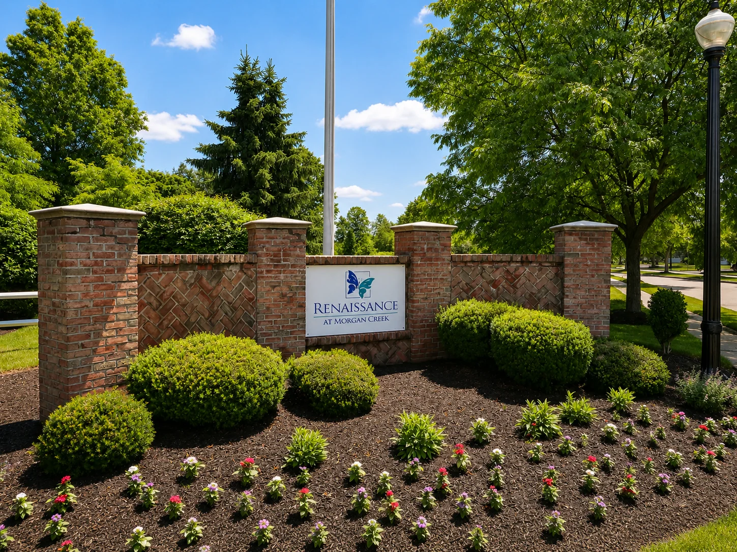 Entrance to Renaissance at Morgan Creek in Quakertown PA