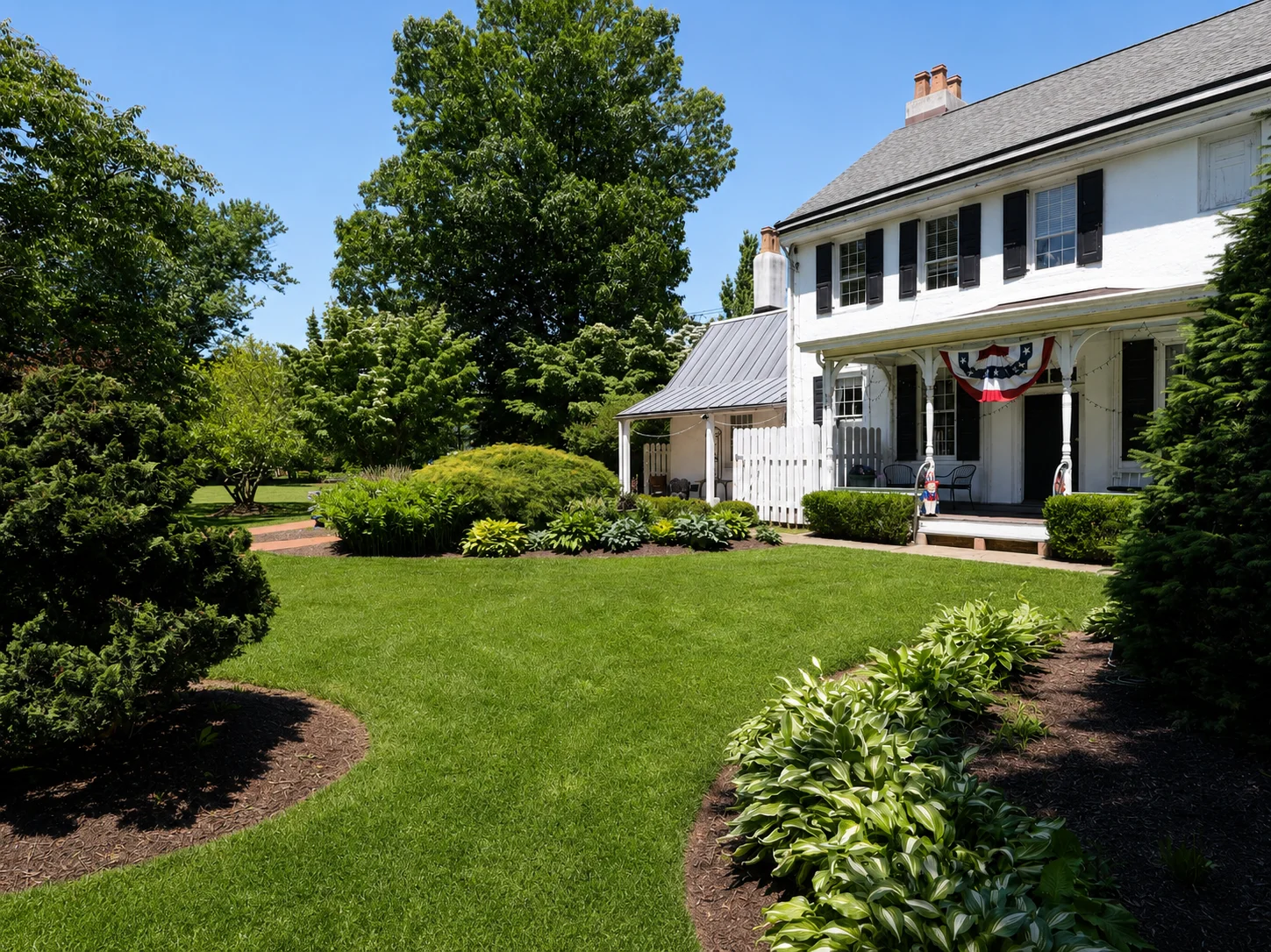 Richardson House in historic Langhorne Borough, PA.