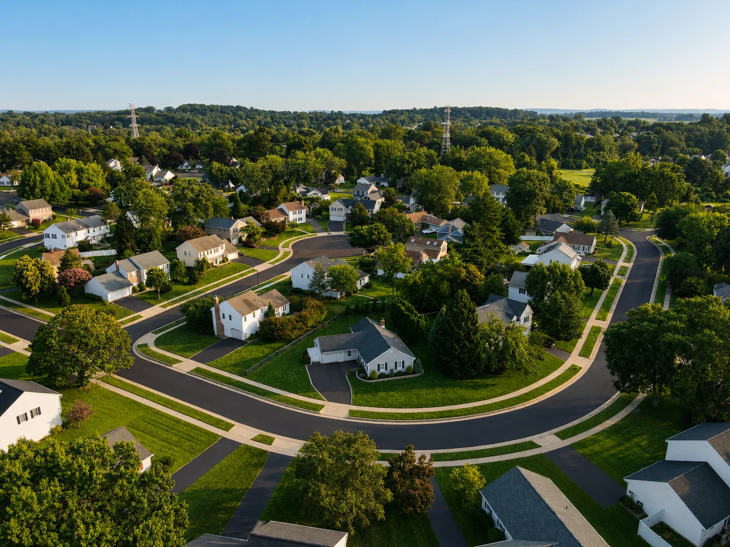 Homes in The Ridings of Newtown in Newtown PA