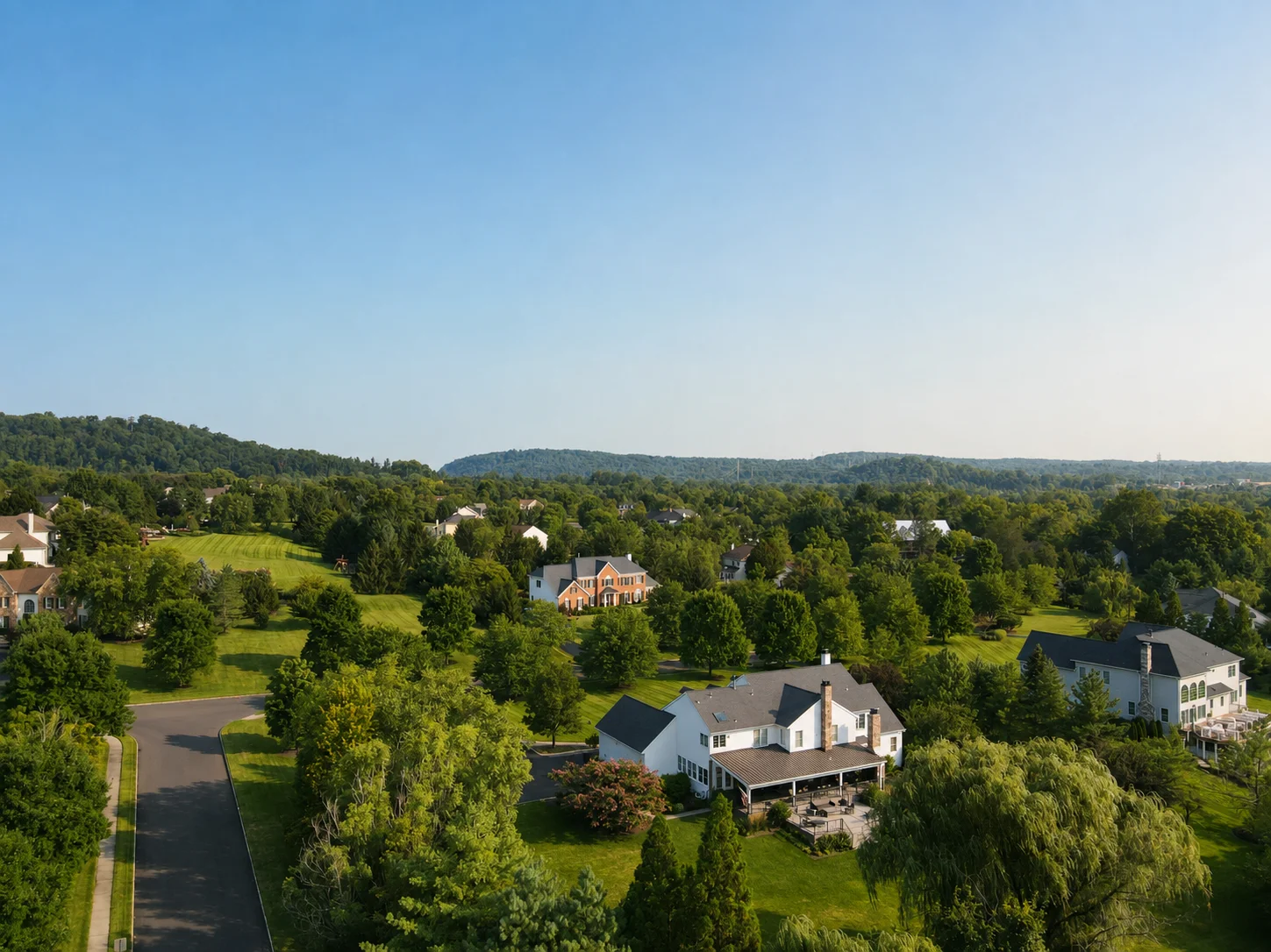 Luxury homes in River Crossing in New Hope PA