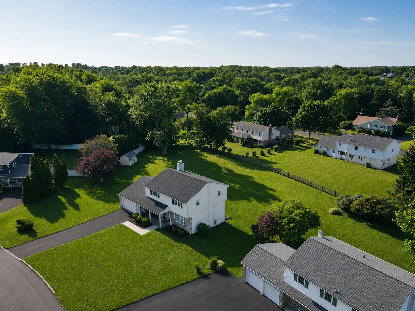 View of Rolling Hills in Holland PA