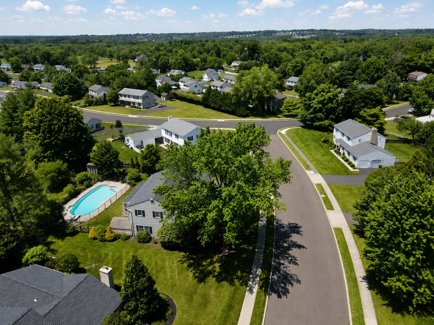 View of Rosemore Estates in Chalfont PA