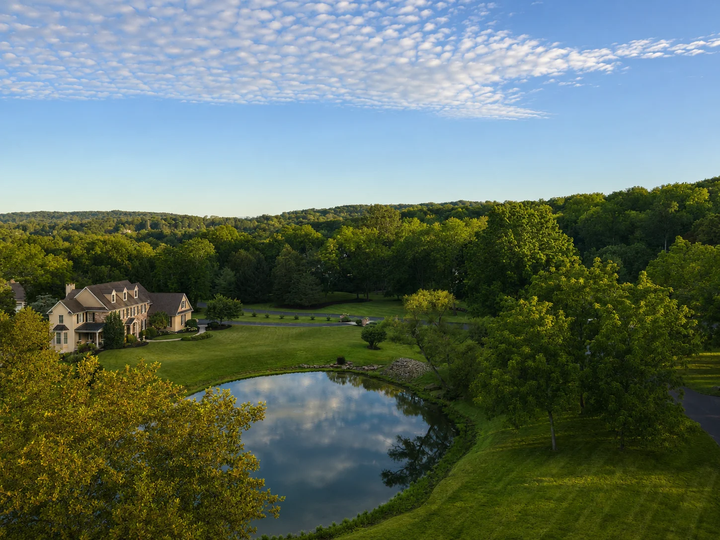 Luxury homes in Sage Meadows at Pidcock in New Hope PA