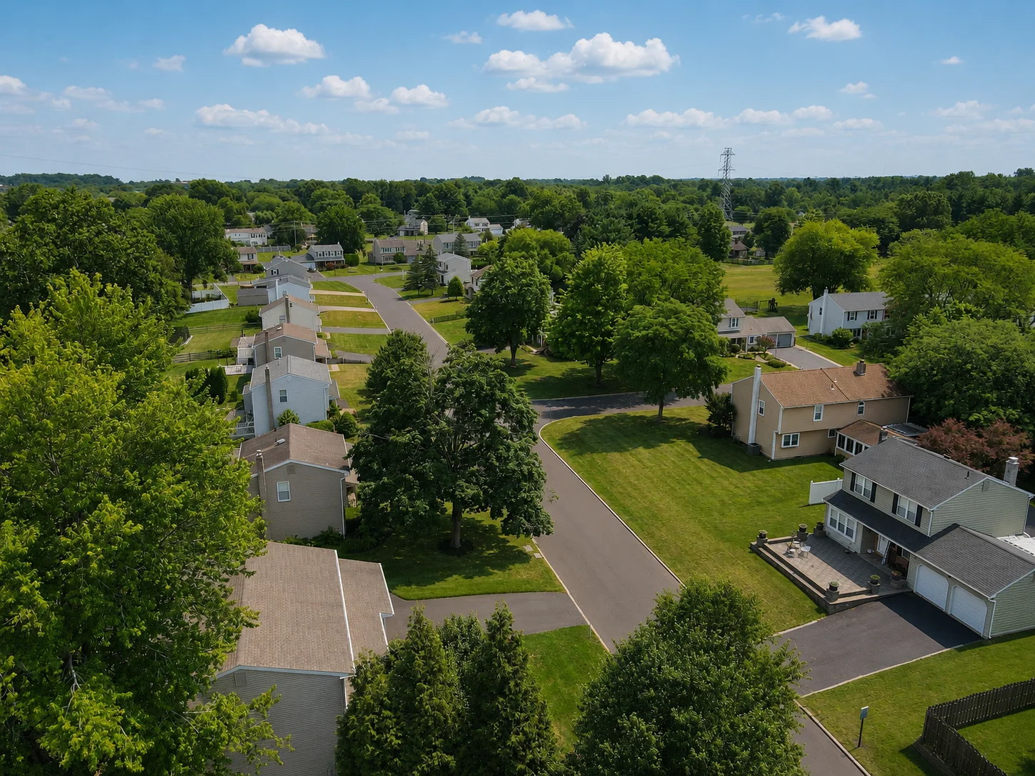 Homes in Silver Lake at Newtown in Langhorne PA