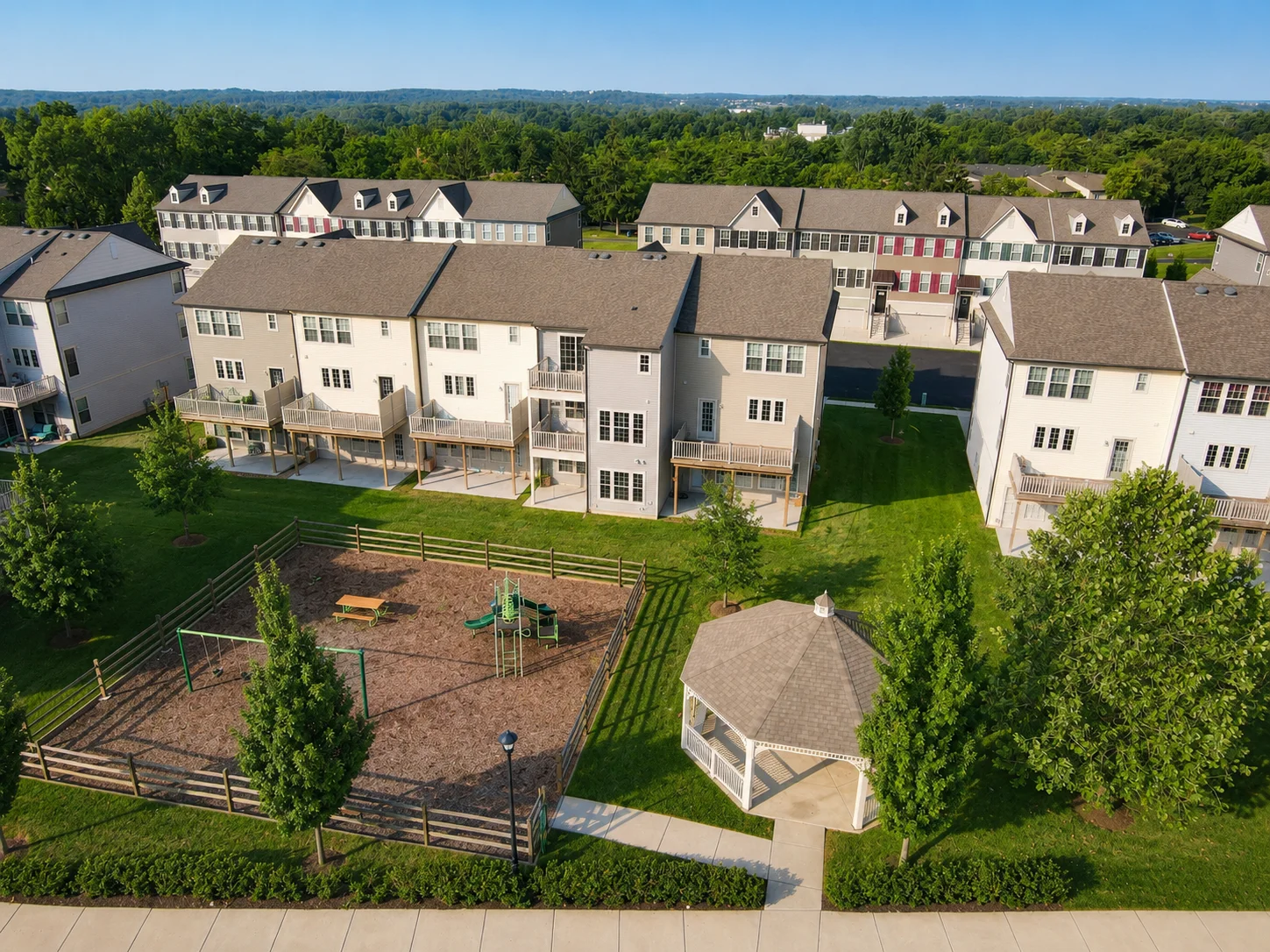 Community setting at Tall Oaks
