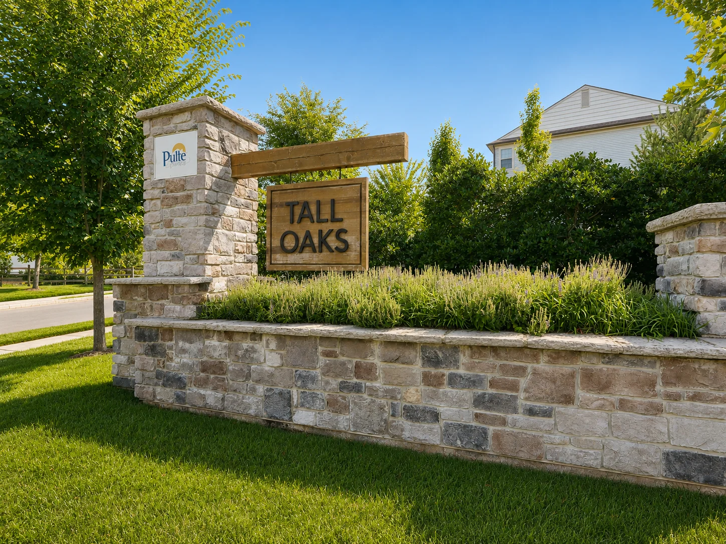 Entrance to Tall Oaks in Warminster PA
