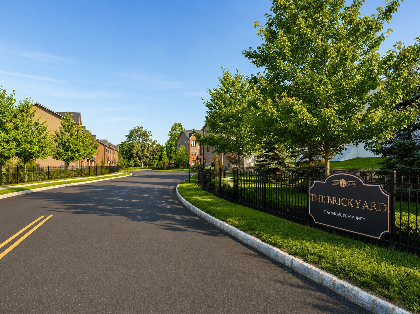 Entrance to The Brickyard in Feasterville PA
